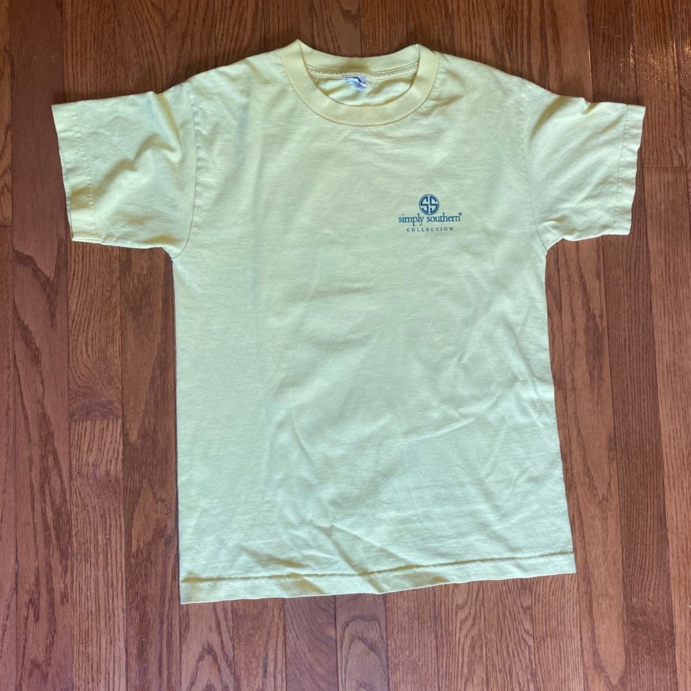 Simply Southern Yellow T-shirt-AS